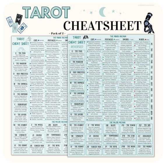 printable tarot cards with meanings pdf