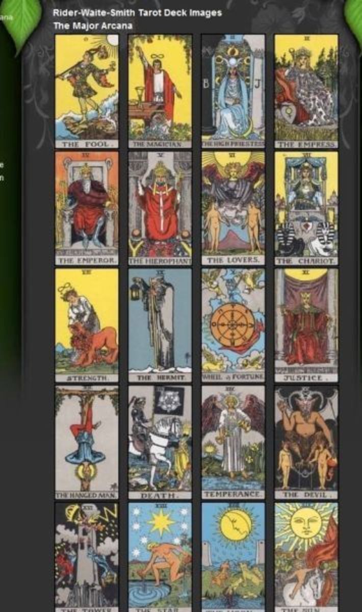 printable tarot cards with meanings