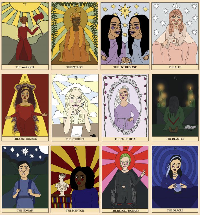 Rookie » Printable: Zodiac Tarot Cards