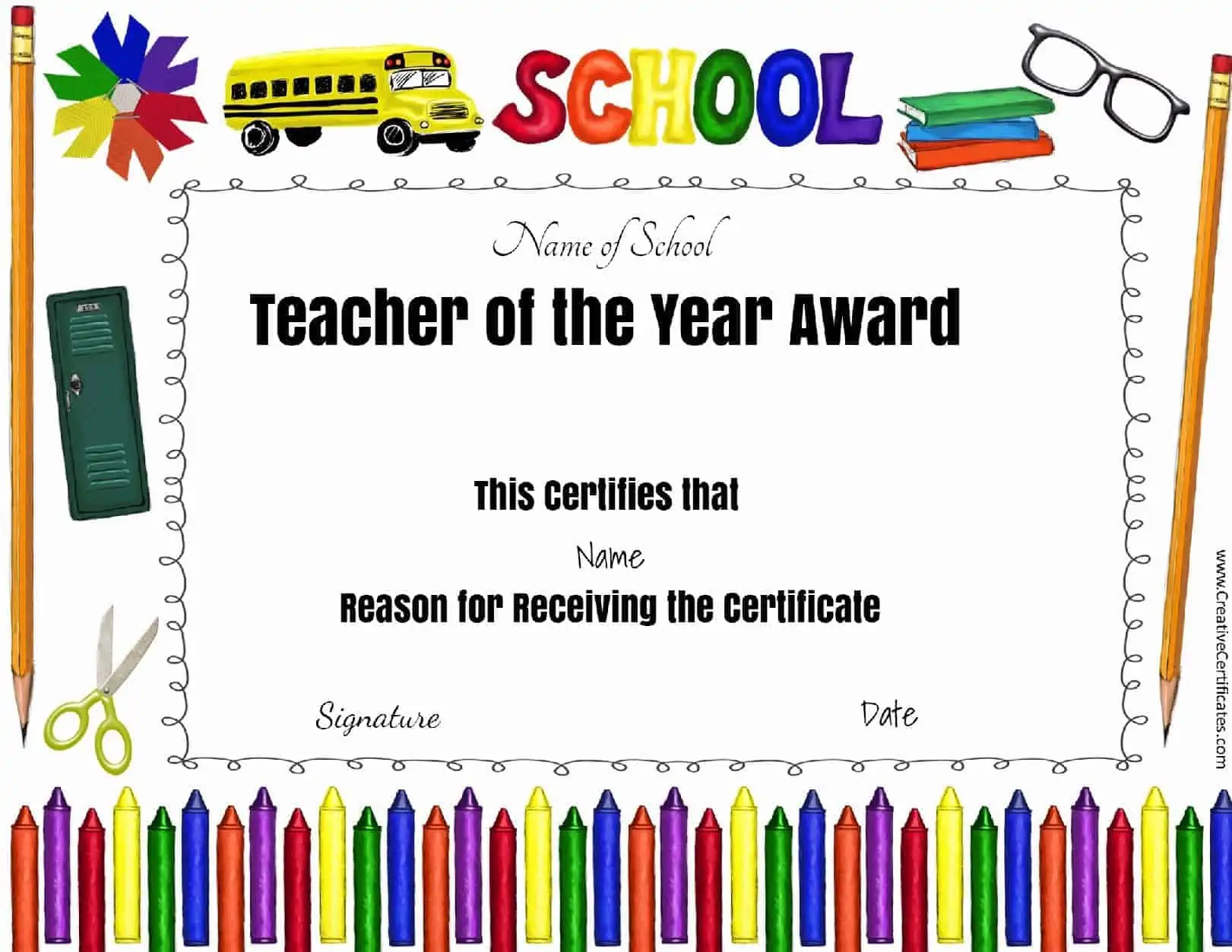 printable teacher appreciation awards