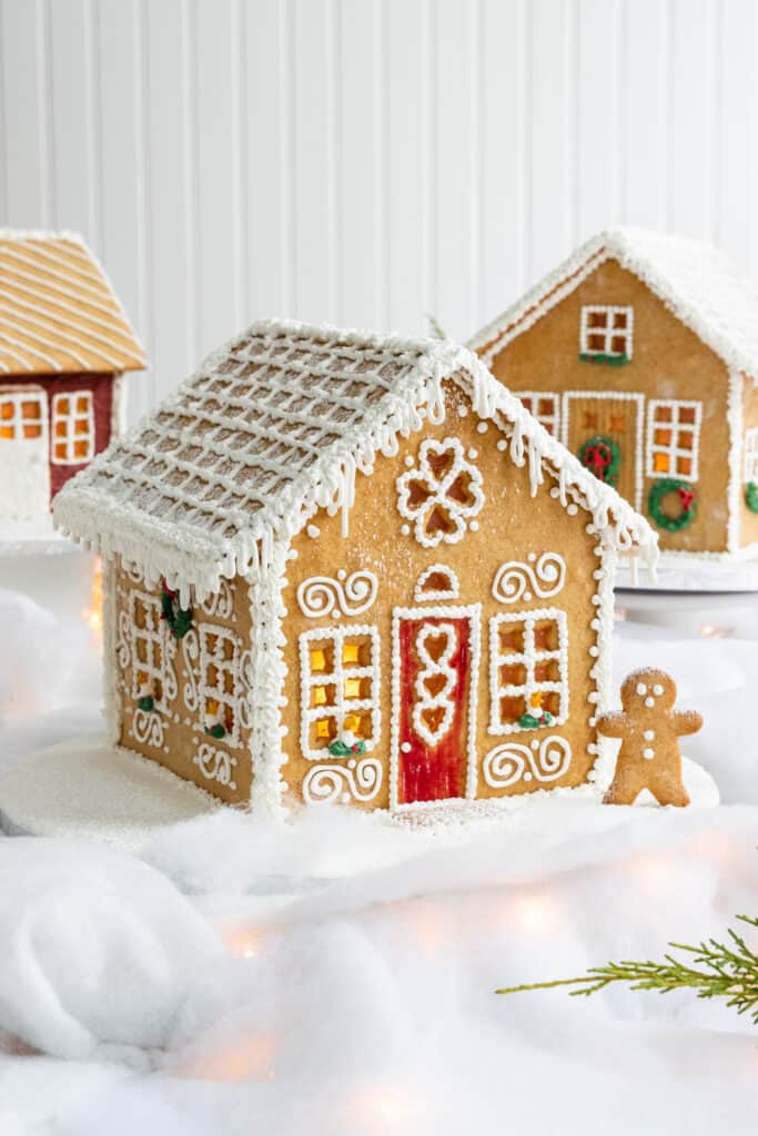printable template for gingerbread house