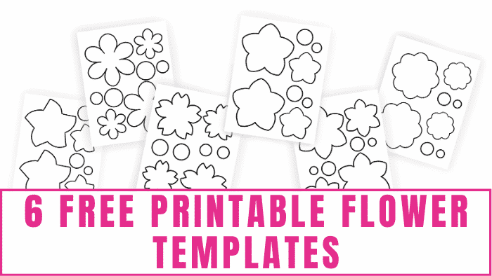 printable template of flowers