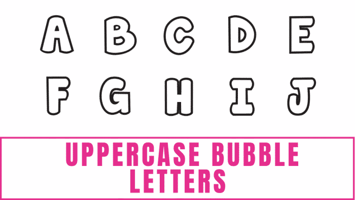 printable template of letters