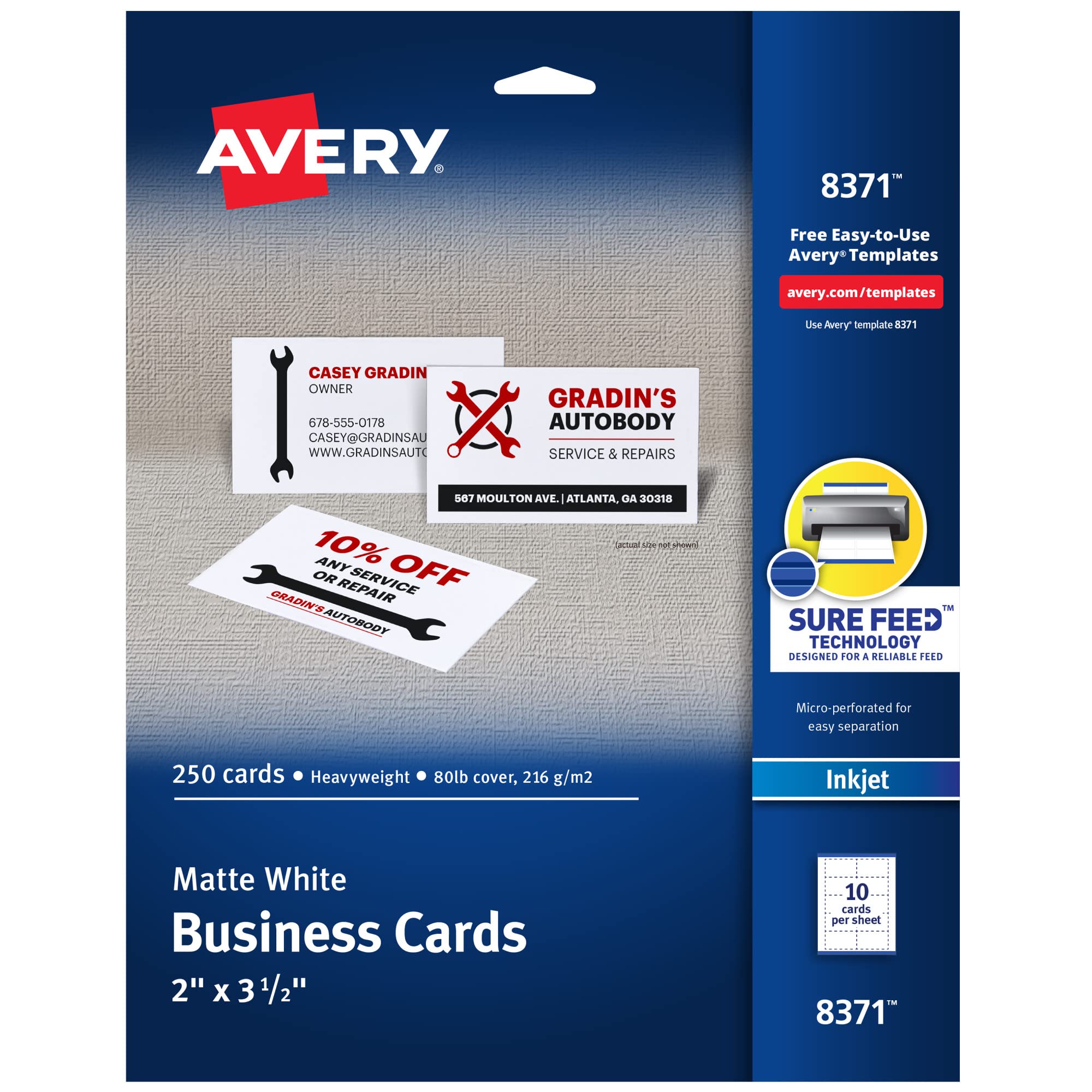 printable templates business cards
