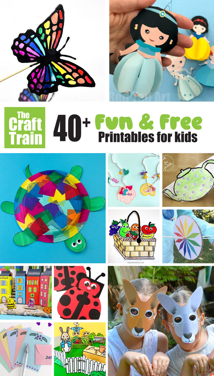 printable templates crafts