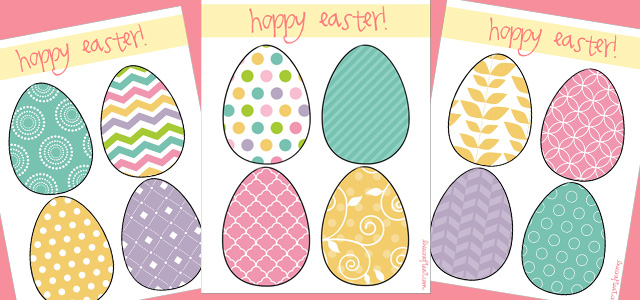 printable templates easter
