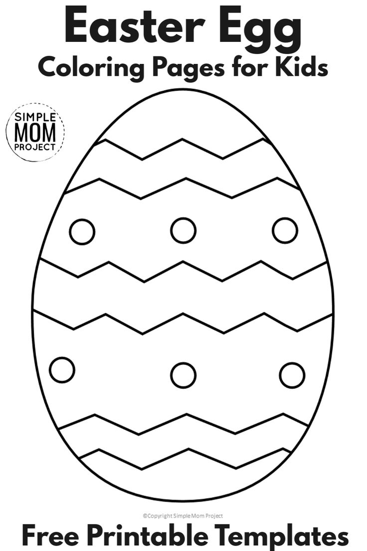 Easter Egg Coloring Pages for Kids with FREE Printable Templates ... - Worksheets Library easter-egg-coloring-pages-for-kids-with-free-printable-templates-worksheets-library