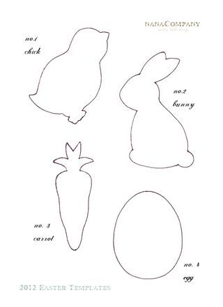 printable templates easter