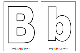 Free Alphabet Letters Printable | Just Family Fun
