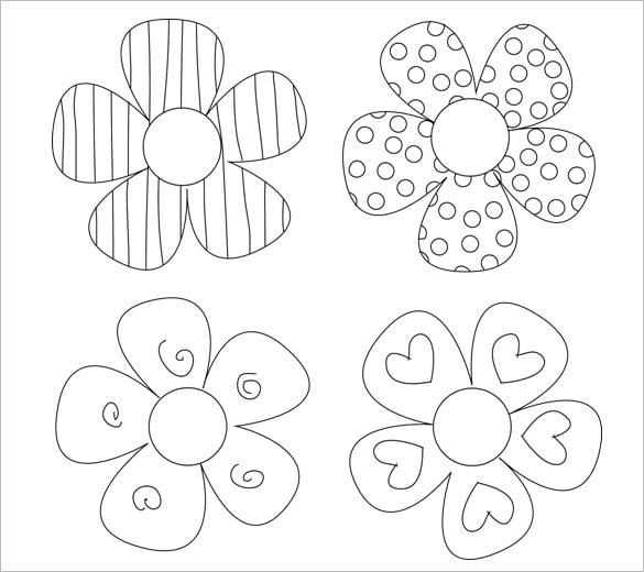 14+ Paper Flower Templates - PDF, DOC, PSD, Vector EPS