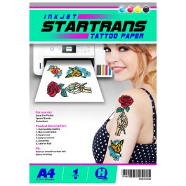 Inkjet Printable Tattoo Transfer Paper - Gecko Paper
