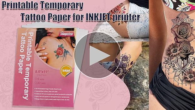 Inkjet Temporary Tattoo Paper - AliExpress