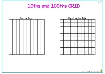 printable tenths grid