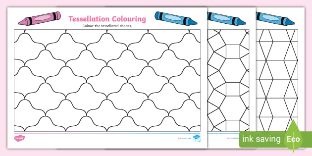printable tessellation shapes