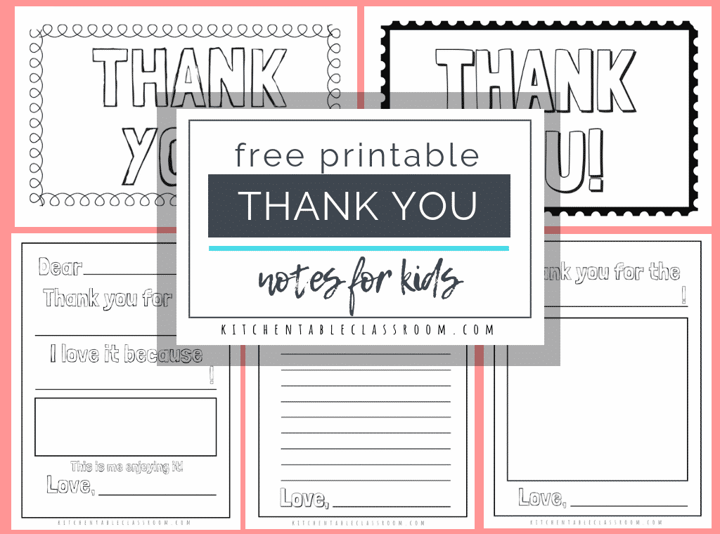 printable thank you card designs