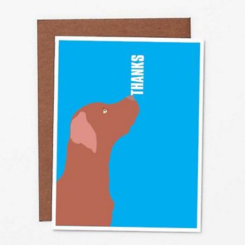 printable thank you cards dogs