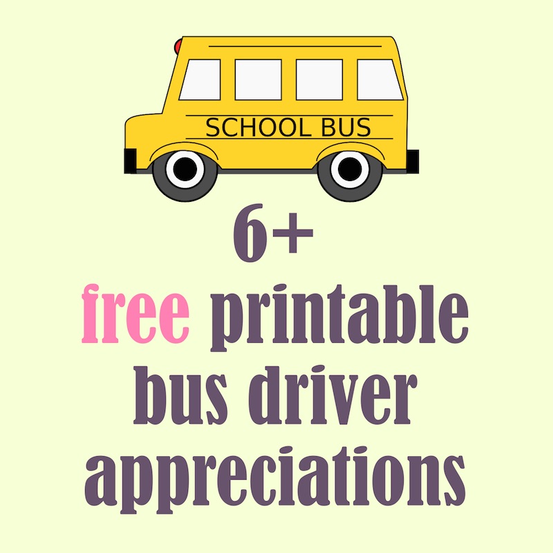 free-printable-school-bus-driver-appreciations-round-up-worksheets-library for Free Printable Bus Driver Gift Card Holder Free printable school bus driver appreciations - round-up - Worksheets Library for Free Printable Bus Driver Gift Card Holder