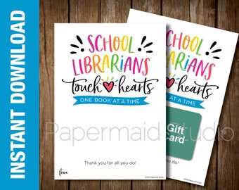 printable thank you cards for librarians