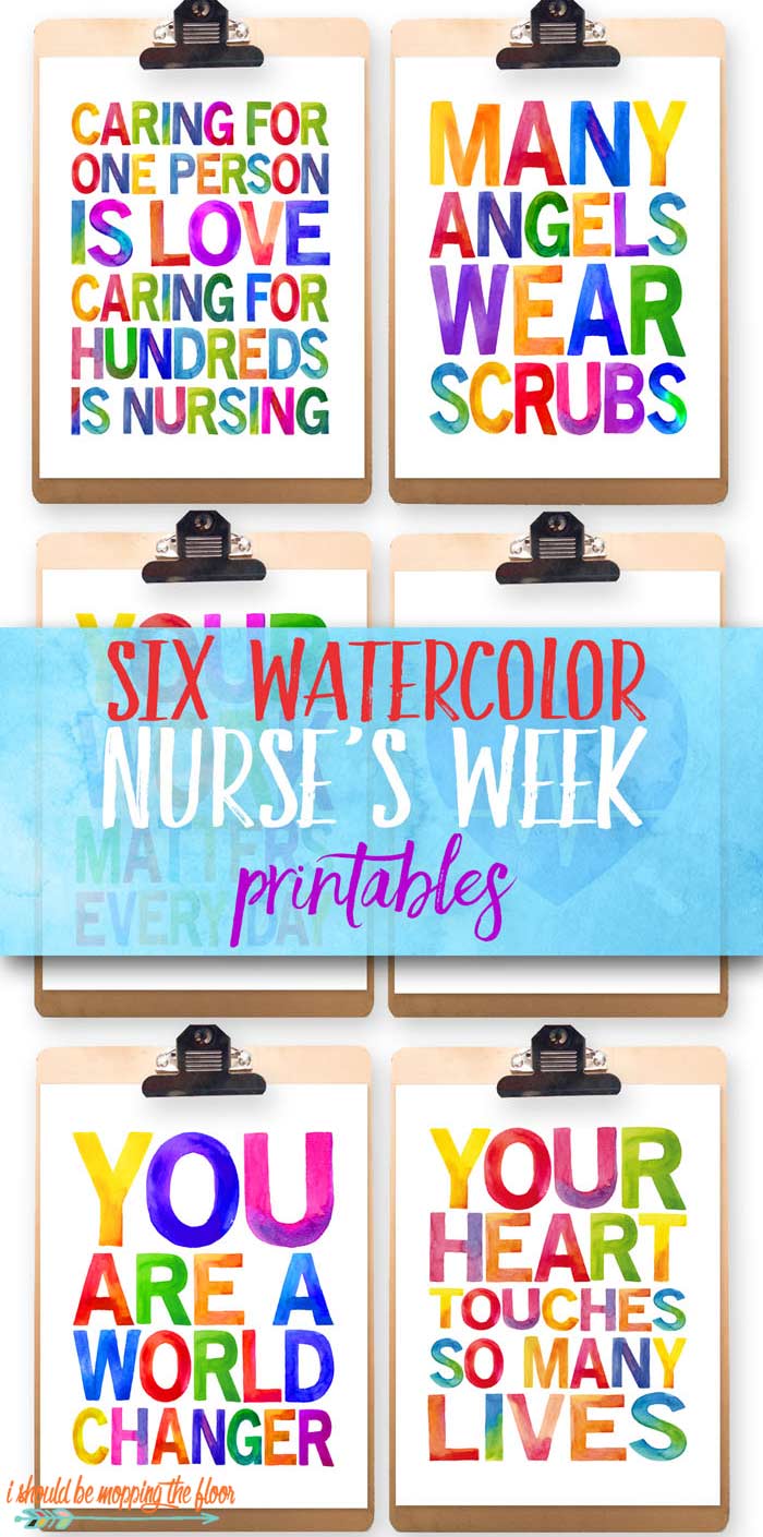 printable thank you cards for nurses week