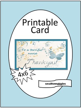 printable thank you cards for nurses week