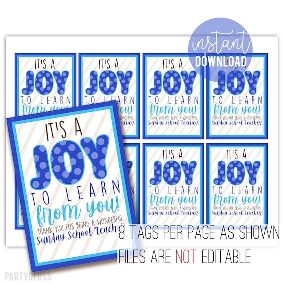 printable thank you cards for sunday school teachers