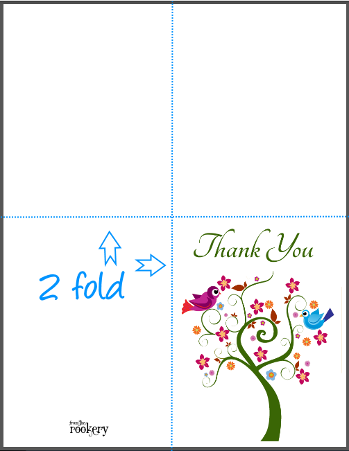 printable thank you cards pdf