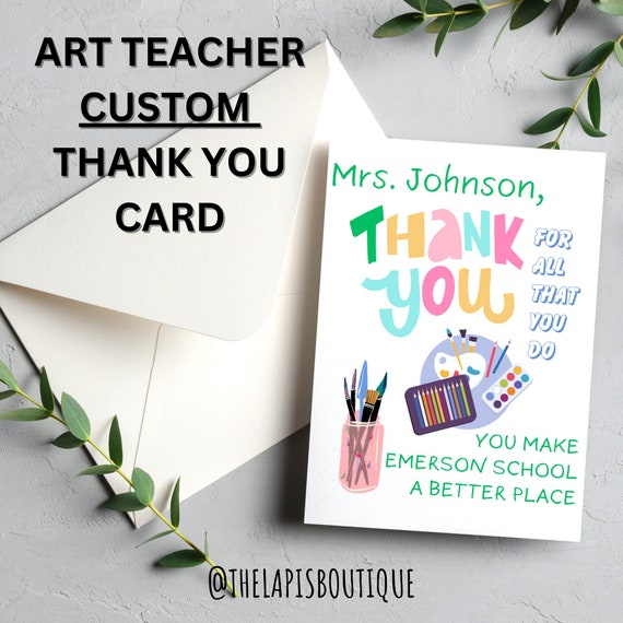 printable thank you cards school