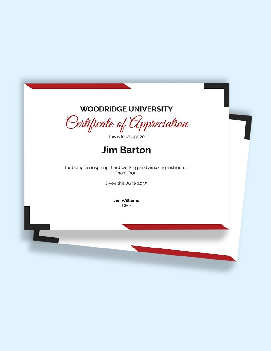 printable thank you certificates for teachers