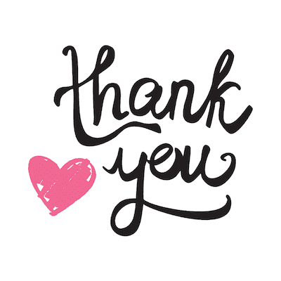 printable thank you heart