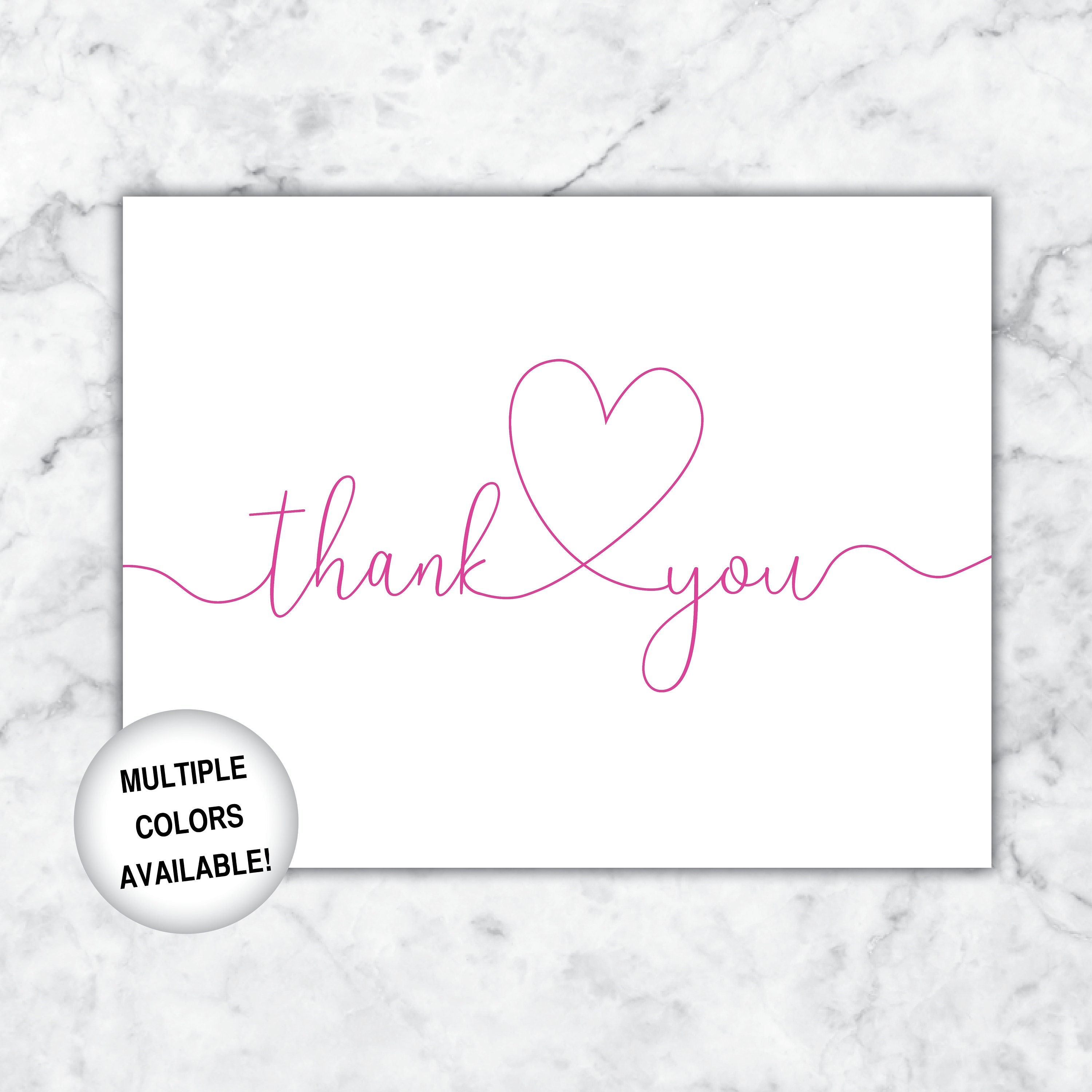 printable thank you heart