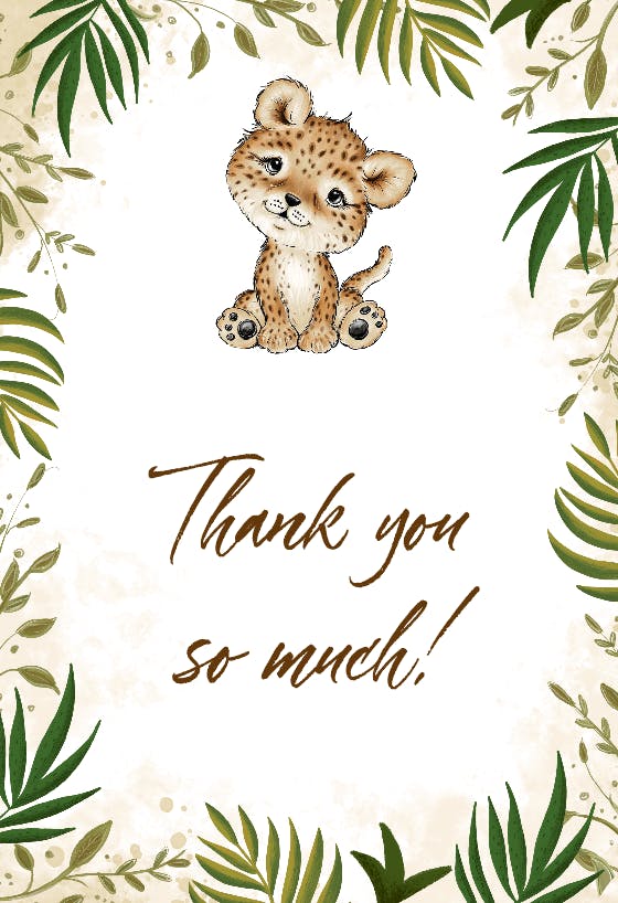 printable thank you notes for baby gifts