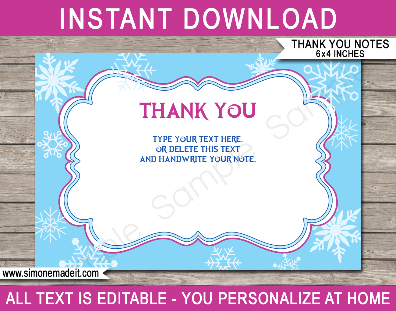 printable thank you notes for birthday gifts