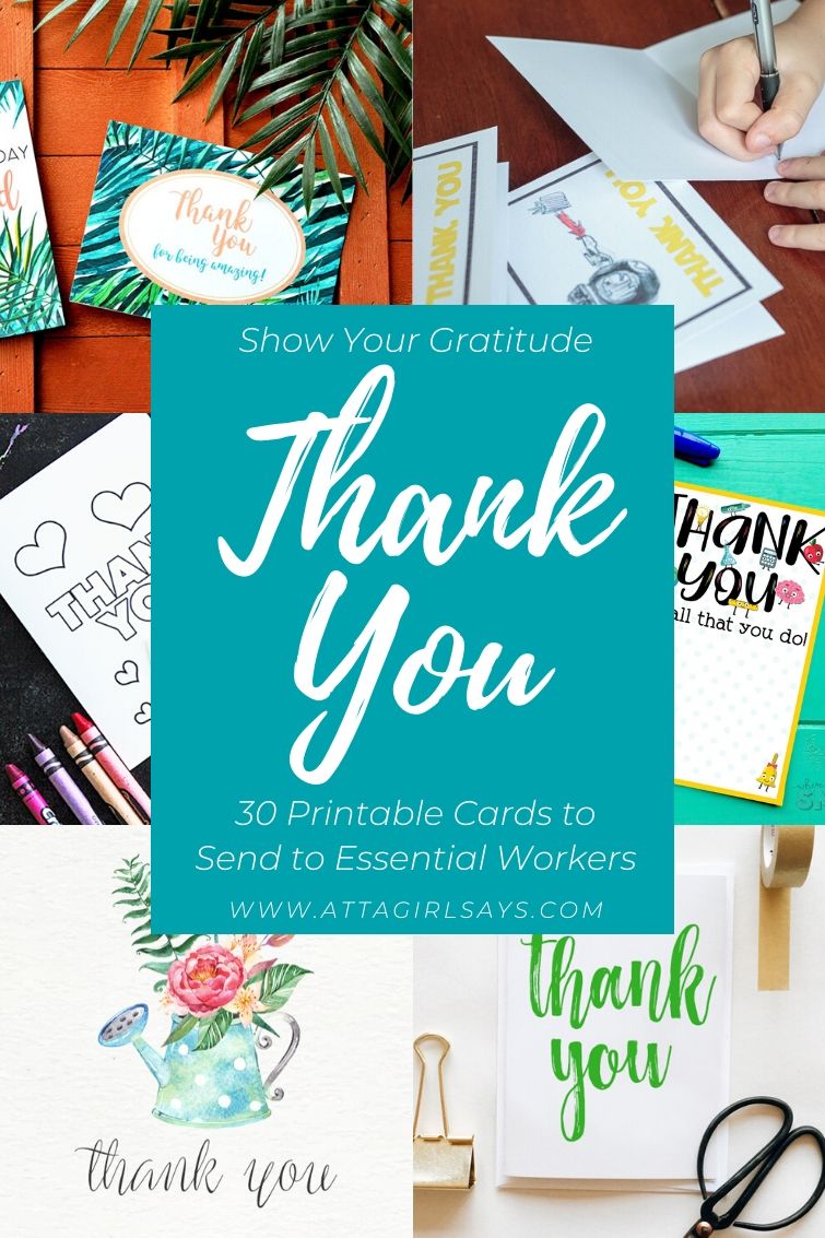 printable thank you notes for nurses