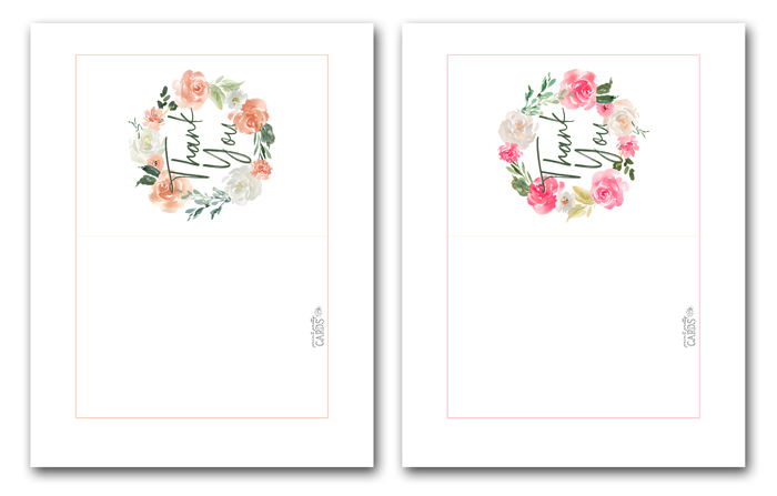 Free Downloadable Thank You Cards | Print Pretty Cards