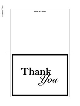 Printable thank you cards | TPT