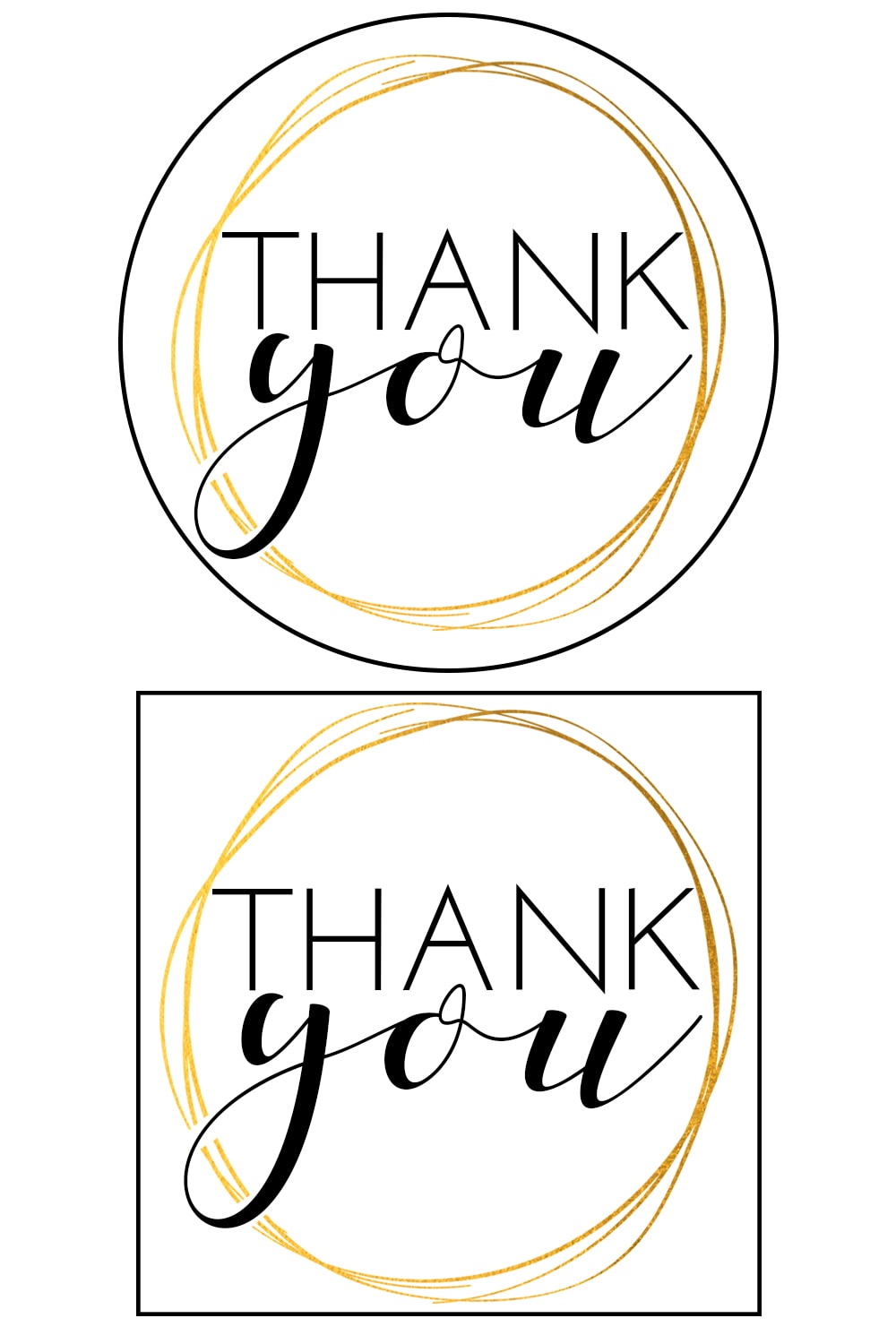 printable thank you tags for gifts