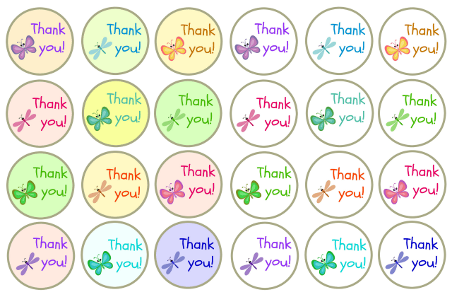 printable thank you tags for gifts