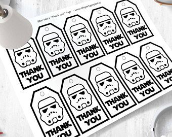 printable thank you tags star wars