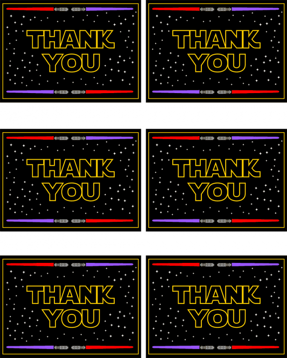 printable thank you tags star wars