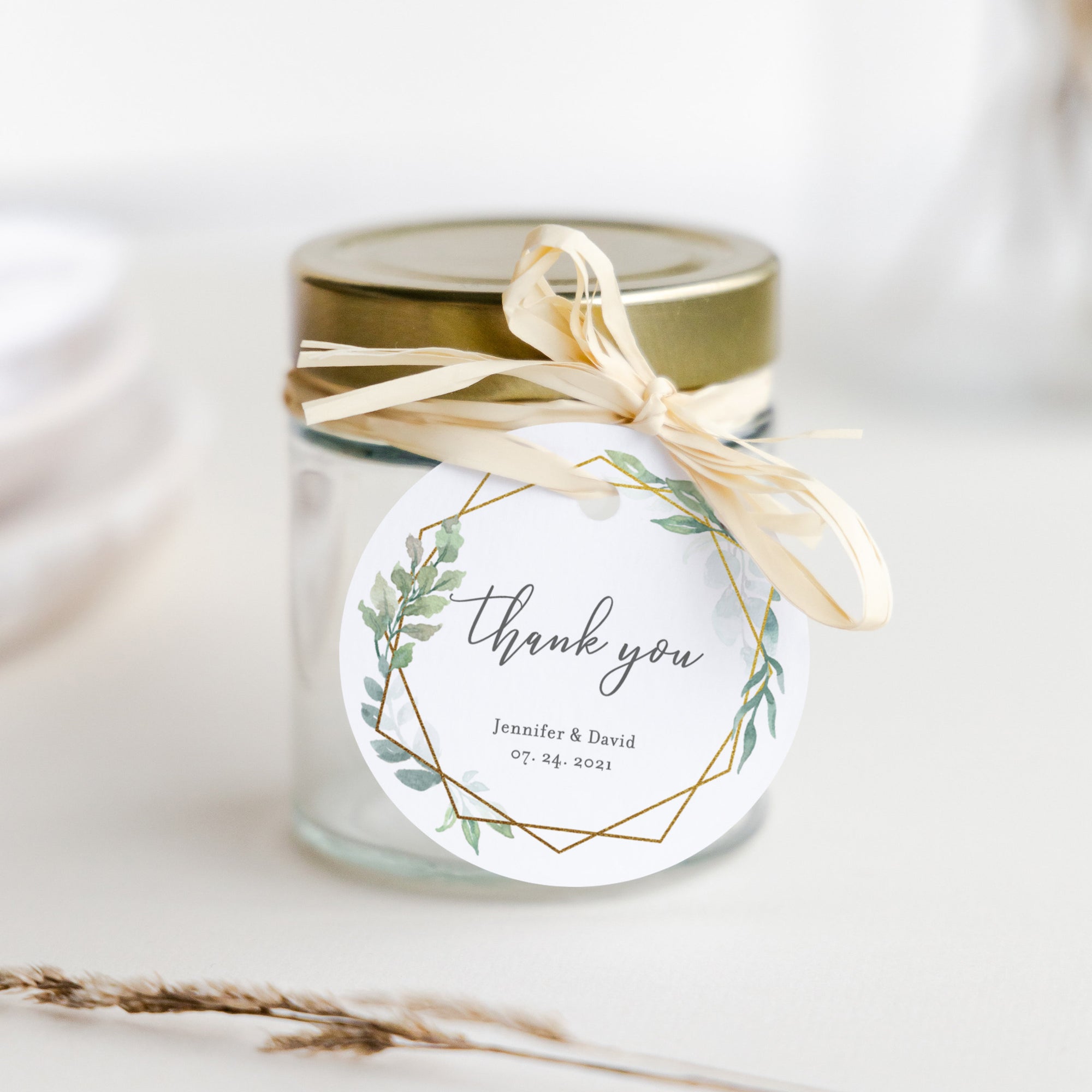 printable thank you tags wedding