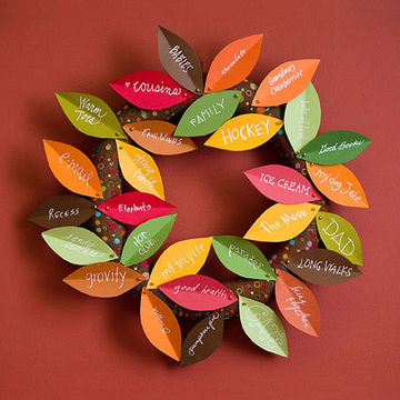Thankful Tree with Printable Leaves and Craft Idea Round-up ...