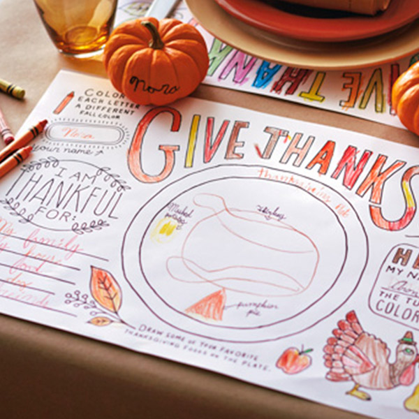 printable thanksgiving crafts