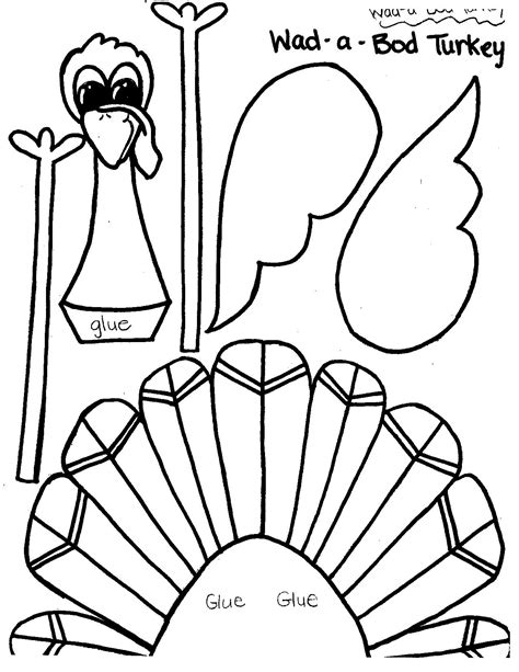 printable thanksgiving crafts