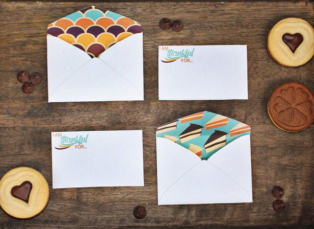Mini Thankful Cards &  Envelopes | Free Printable Friday | A Joyful ...