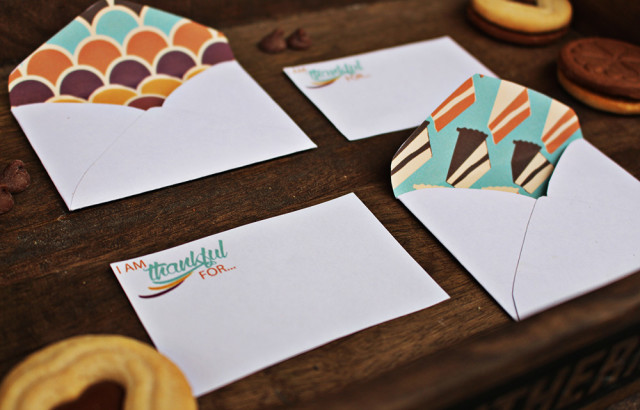 Mini Thankful Cards &  Envelopes | Free Printable Friday | A Joyful ...