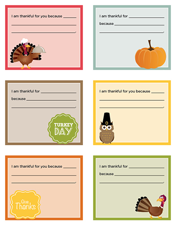 Amazon.com: T MARIE 24 Happy Thanksgiving Cards With Envelopes ...