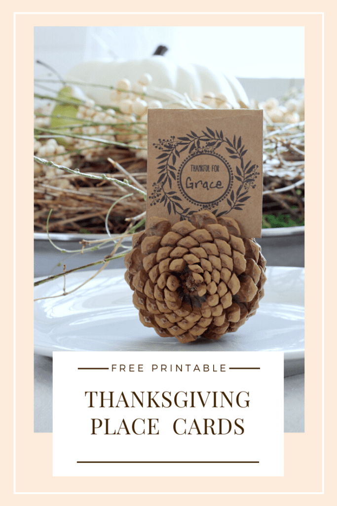 printable thanksgiving place card holders