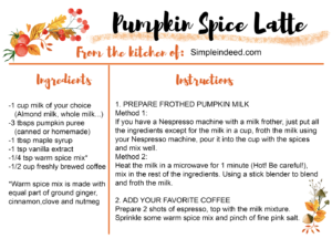 printable thanksgiving recipe cards