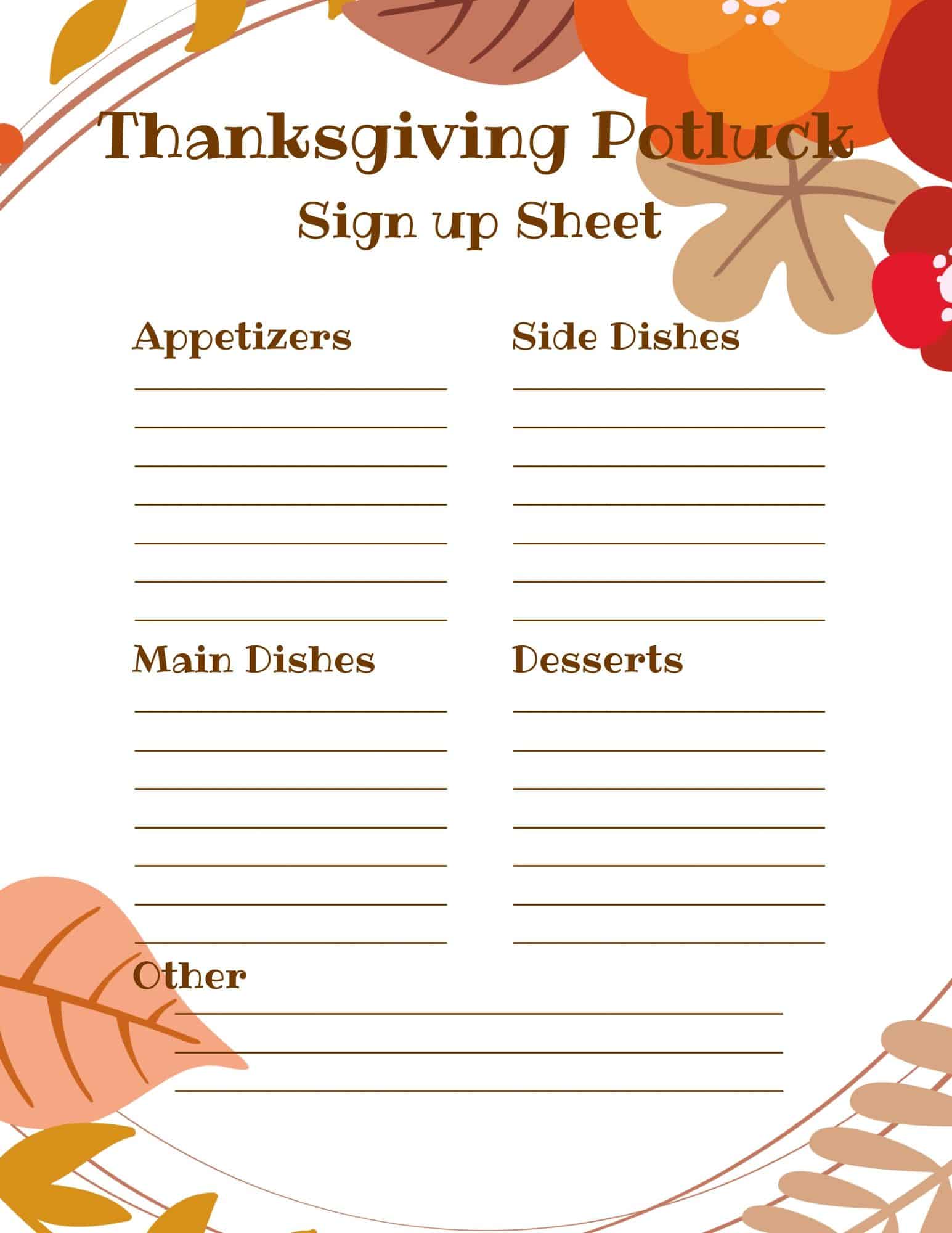 printable thanksgiving signs