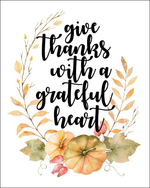 printable thanksgiving signs